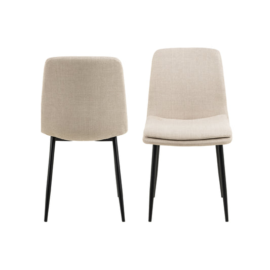 Becca Dining Chair in Beige Set of 4