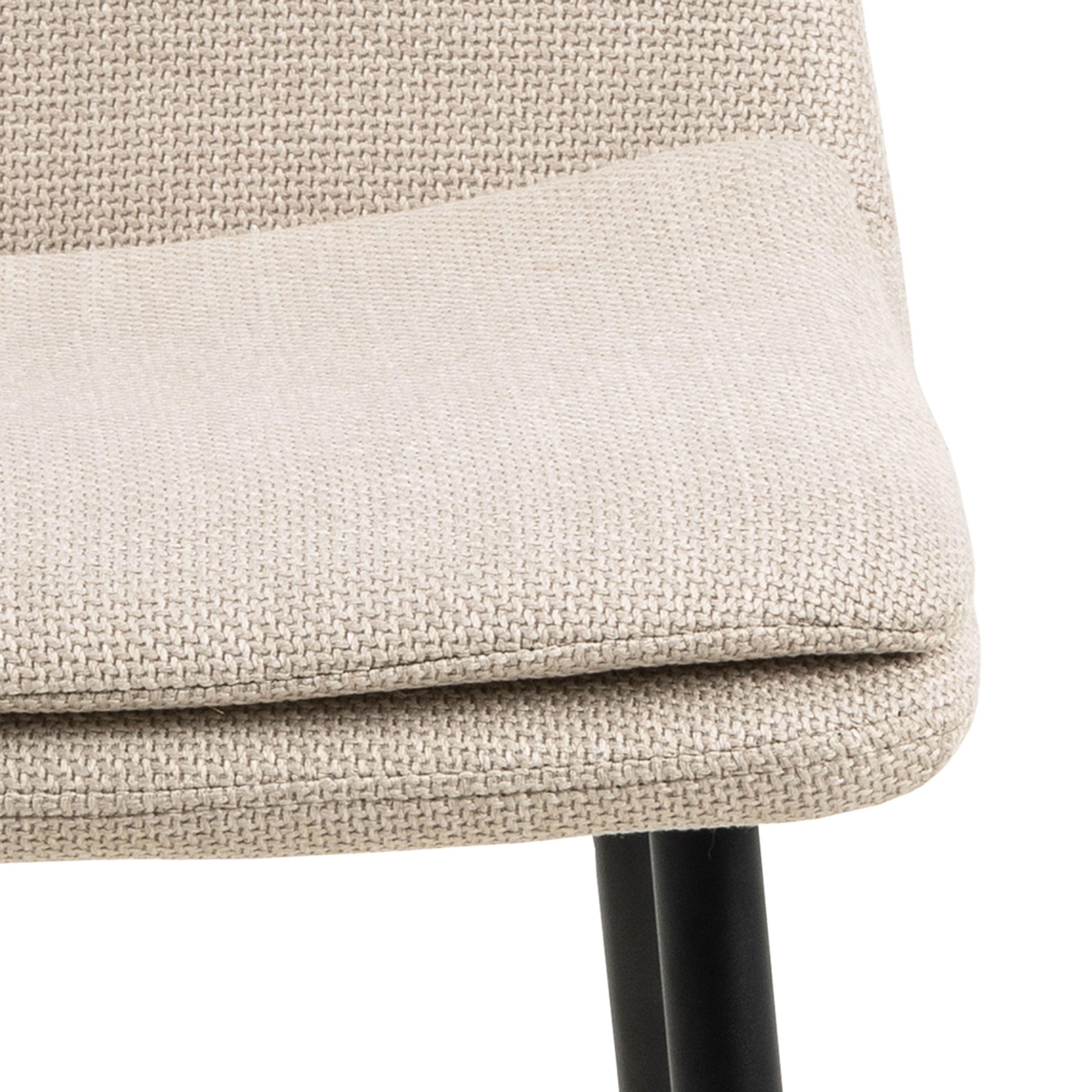 Becca Dining Chair in Beige Set of 4 Becca Dining Chair in Beige Set of 4