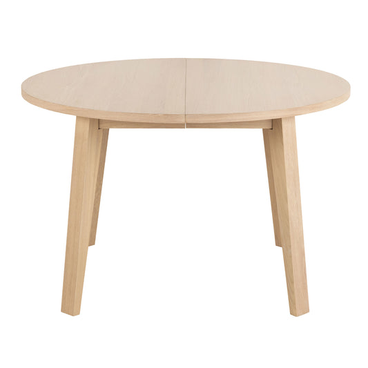 A-Line Round Dining Table in White Oak