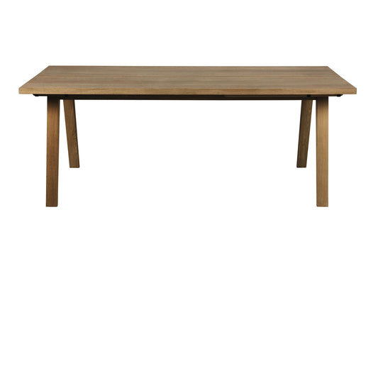 A-Line Rectanglar Dining Table in Smoked Oak