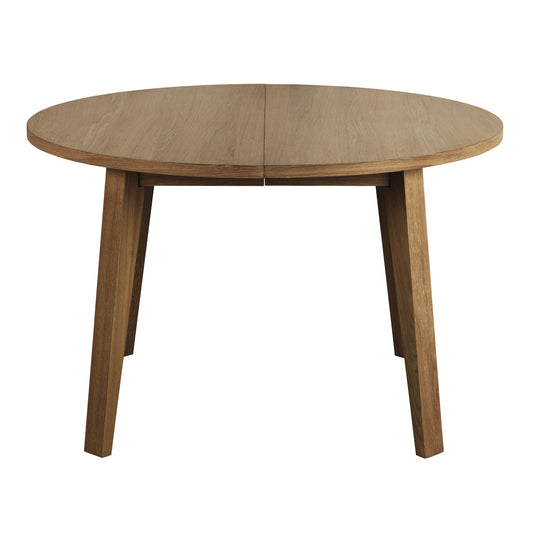 A-Line Round Dining Table Smoked Oak