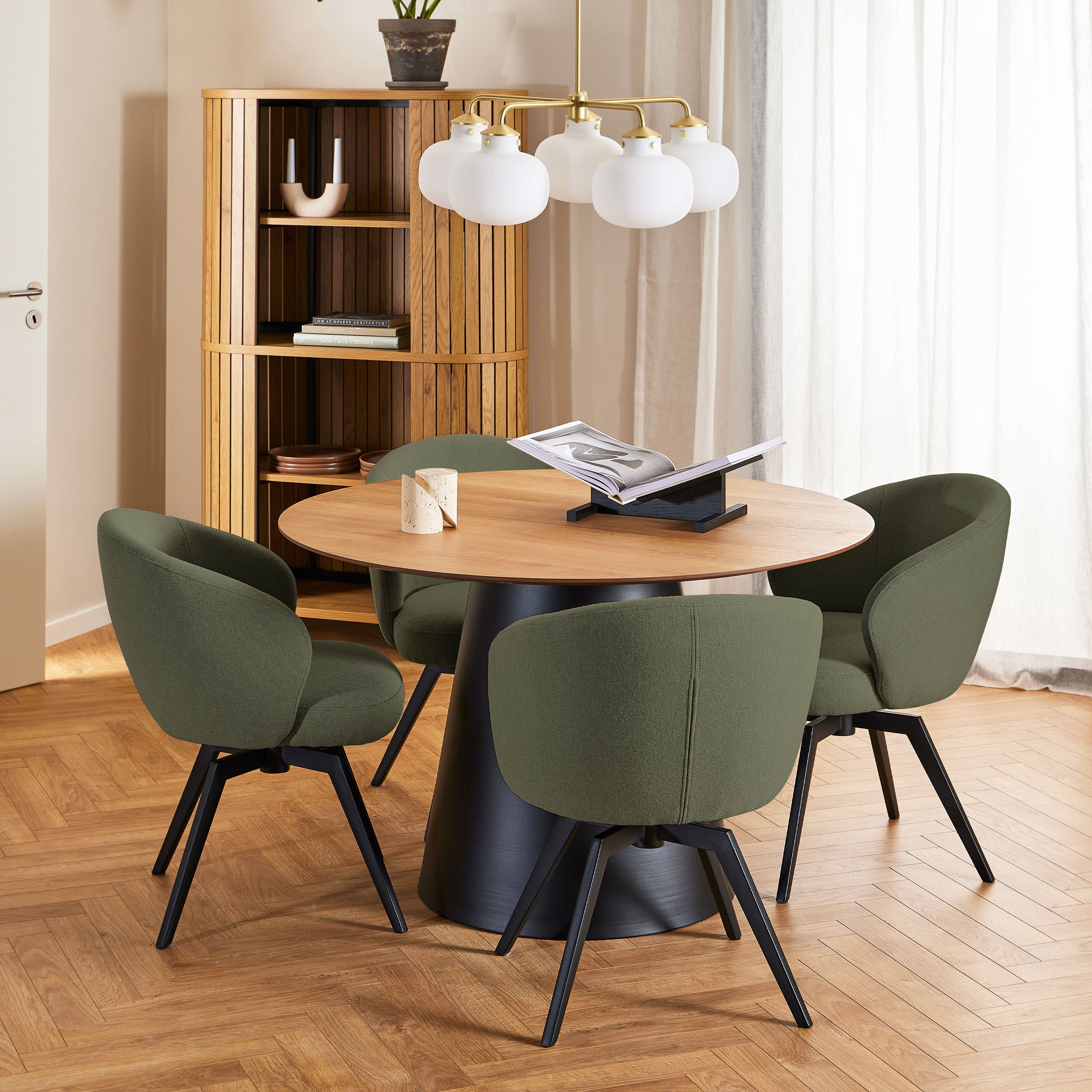 Darlene Green Swivel Dining Chair Darlene Green Swivel Dining Chair