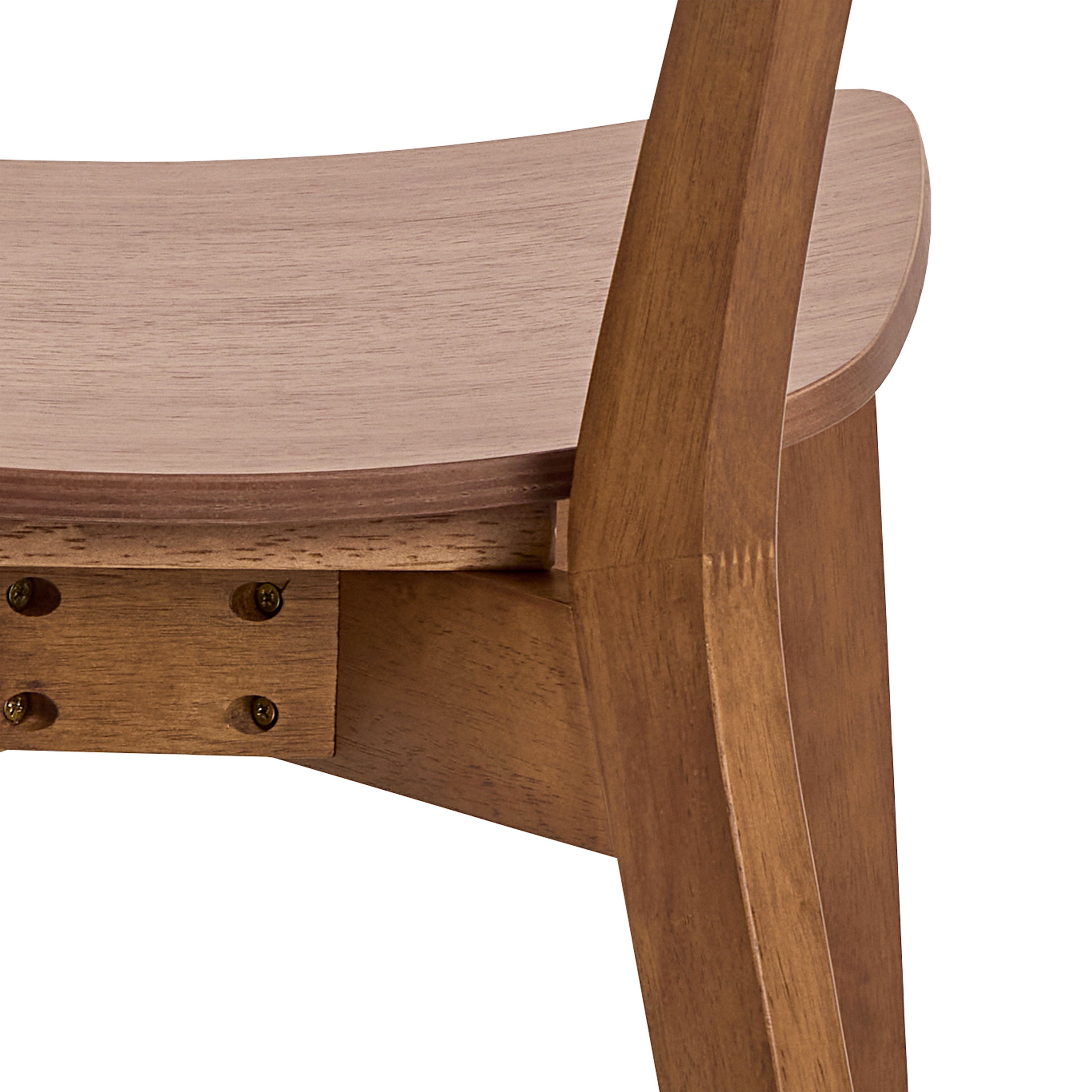 Roxby Dining Chairs in Walnut Set of 2 Roxby Dining Chairs in Walnut Set of 2