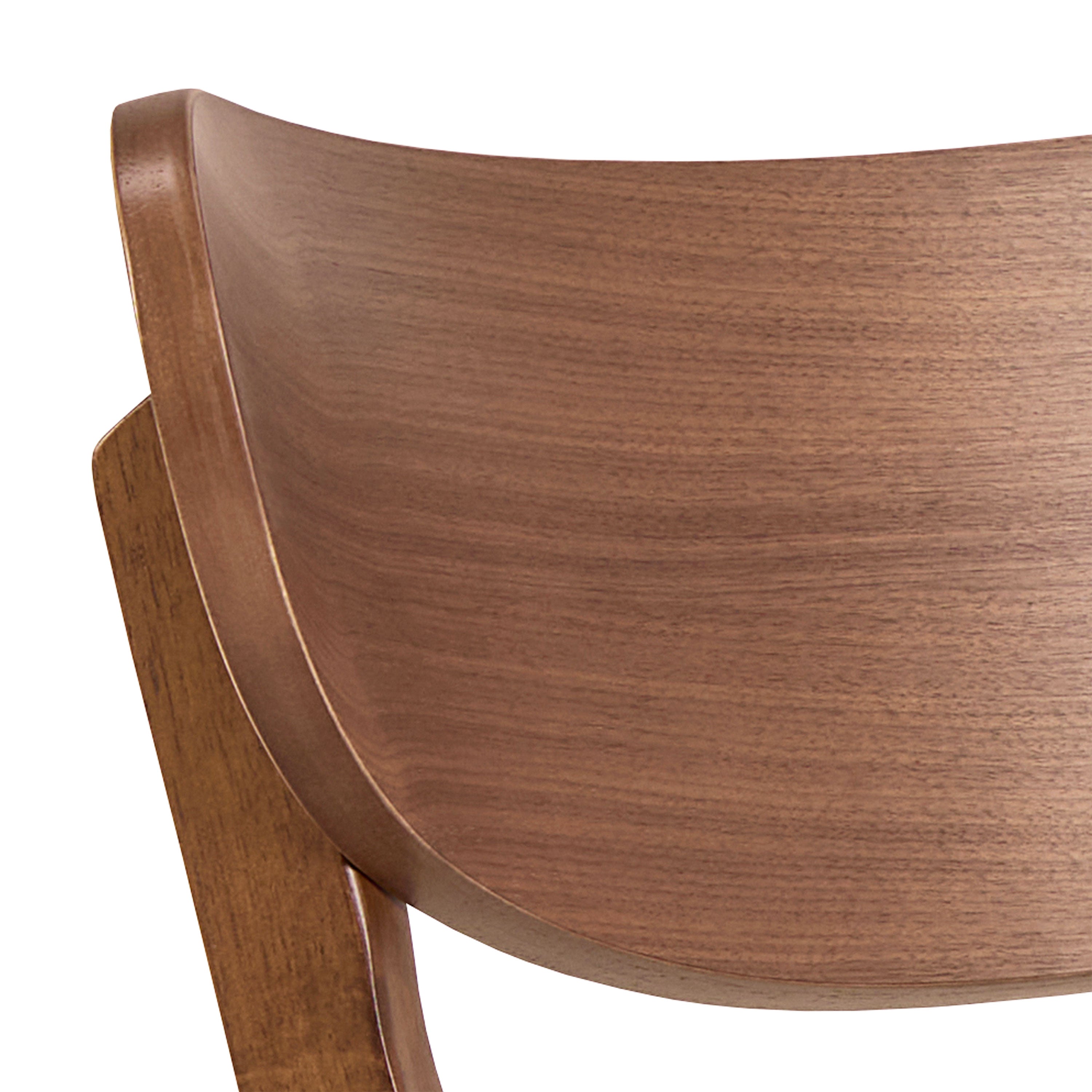 Roxby Dining Chairs in Walnut Set of 2 Roxby Dining Chairs in Walnut Set of 2