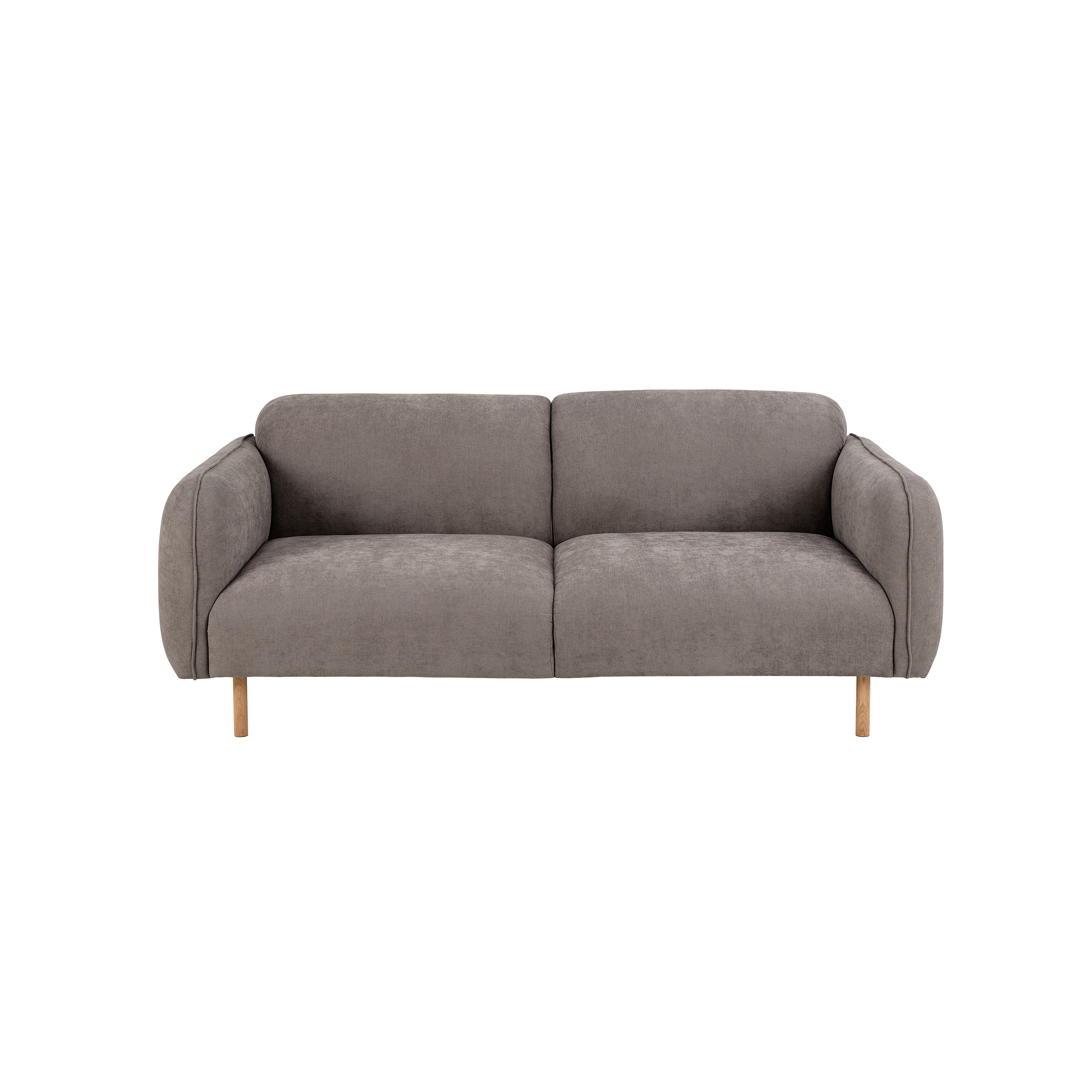 Westham 2 Seater Sofa in Fay Fabric Dusty Brown 21 Fabric, Base in Matt Oak Westham 2 Seater Sofa in Fay Fabric Dusty Brown 21 Fabric, Base in Matt Oak