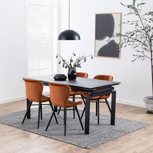 Batilda Dining Chair in Copper Set of 2