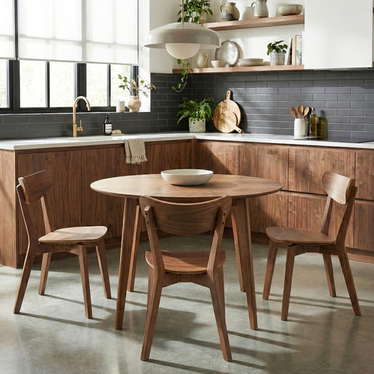 Roxby Dining Chairs in Walnut Set of 2