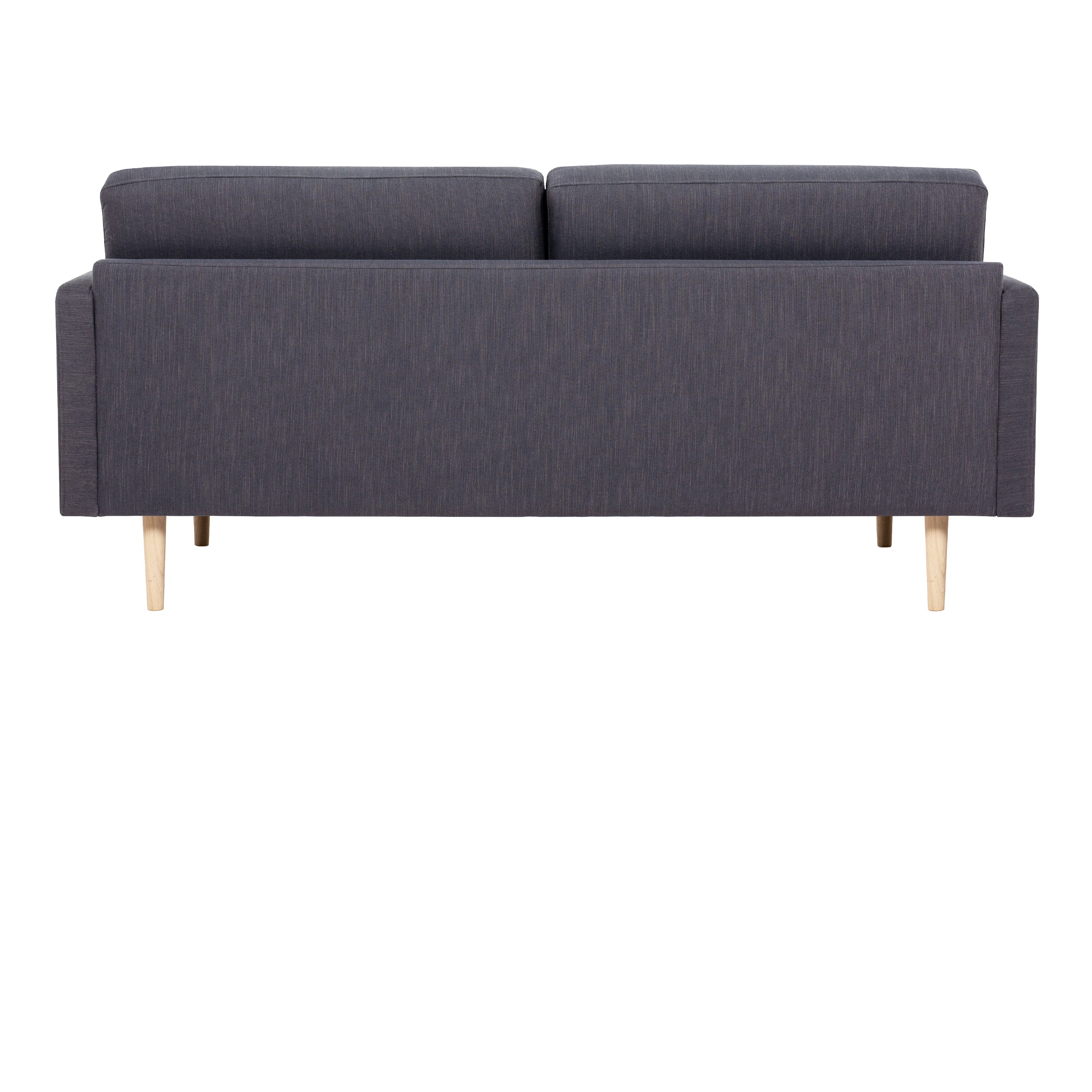 Larvik 2 Seater Sofa - Anthracite, Oak Legs