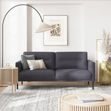 Larvik 2 Seater Sofa -  Anthracite, Black Legs