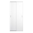 Space Wardrobe 2 Sliding Doors in White 1750