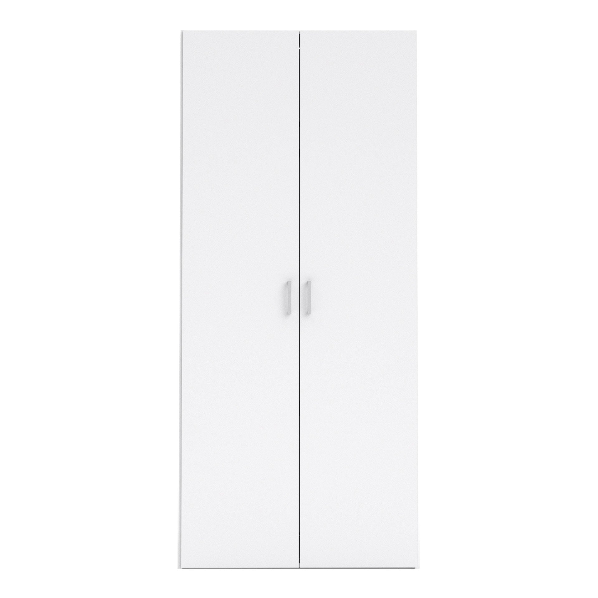 Space Wardrobe 2 Doors White 1750