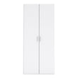 Space Wardrobe 2 Doors White 1750