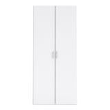 Space Wardrobe 2 Doors White 1750