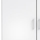 Space Wardrobe 2 Doors White 1750