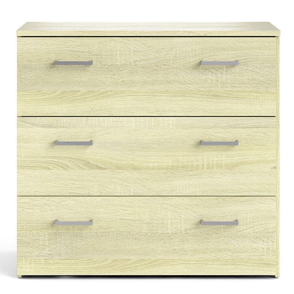 Space Chest of 3 Drawers in Oak