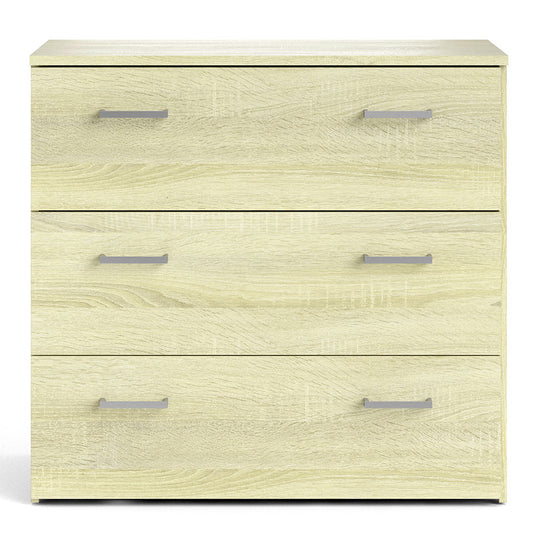 Space Chest of 3 Drawers in Oak