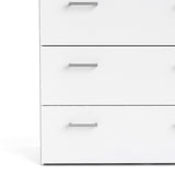 Space Chest of 5 Drawers in White