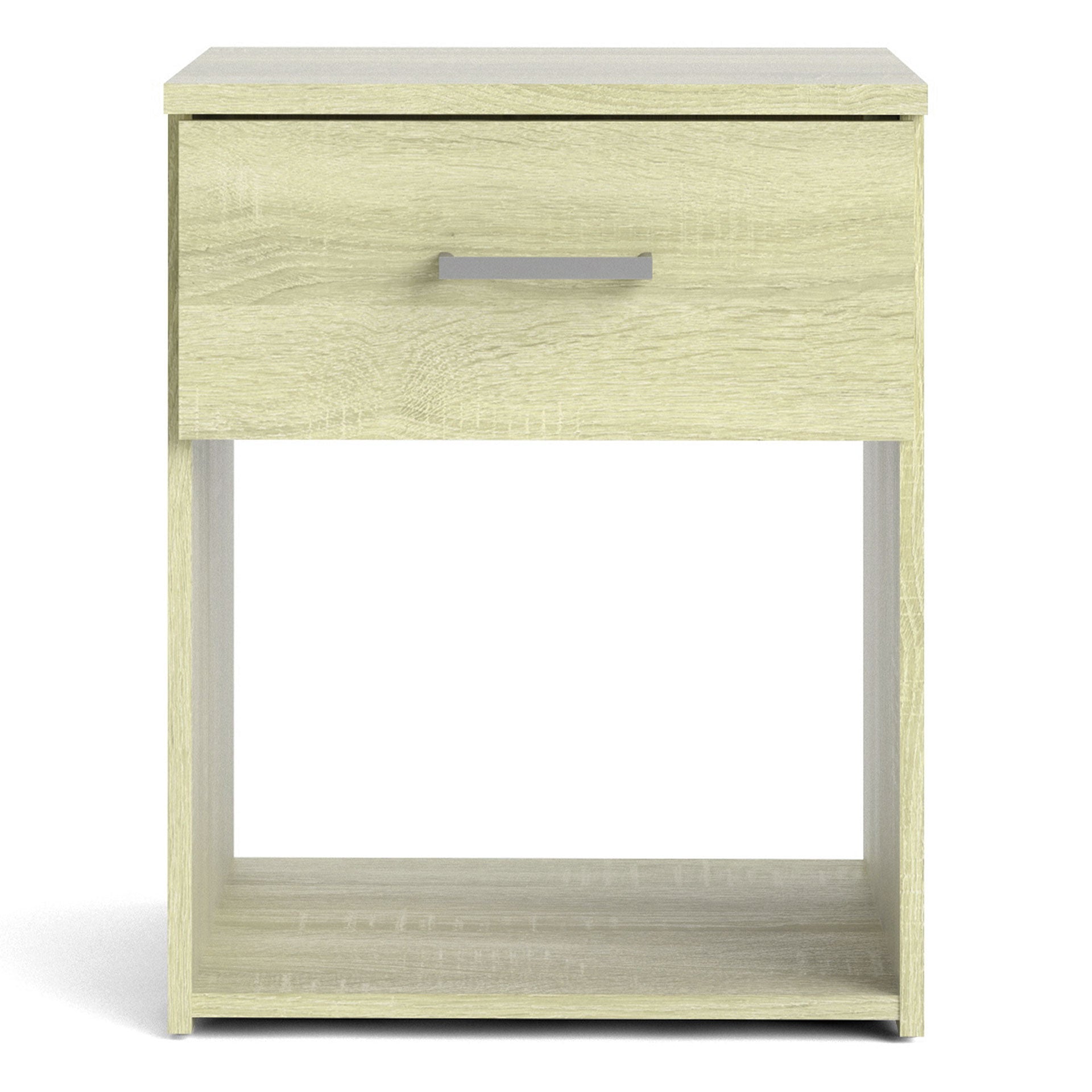 Space Bedside 1 Drawer in Oak