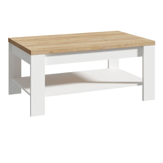 Bohol Coffee Table in Riviera Oak/White