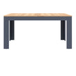 Bohol Extending Dining Table 160-207cm in Riviera Oak/Navy