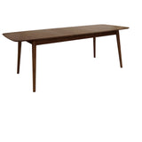 Montreux Rectangular Extending Dining Table in Walnut 180-219 cm