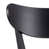 Roxby Bar Stool in Black Set of 2