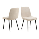 Becca Dining Chair in Beige Set of 4