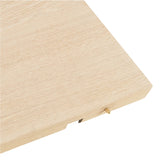 A-Line Extension Leaf in White Oak for Round Dining Table