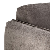 Westham 3 Seater Sofa in Fay Fabric Dusty Brown 21 Fabric, Base in Matt Oak