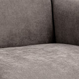 Westham 2 Seater Sofa in Fay Fabric Dusty Brown 21 Fabric, Base in Matt Oak