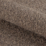 Midfield 2 Seater Chaiselongue Sofa RHF (Reversible Module) in Taupe Cona Boucle 2 Fabric, Base in Matt Black