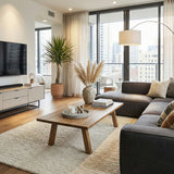 A-Line Coffee Table in Smoked Oak