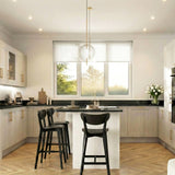 Roxby Bar Stool in Black Set of 2